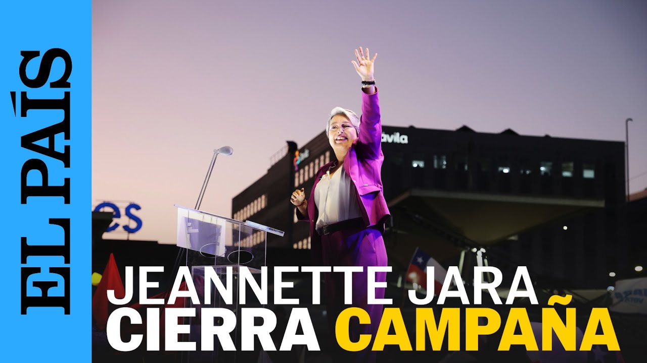 CHILE | Jeannette Jara cierra campa&ntilde;a presidencial en Santiago con miles de simpatizantes | EL PA&Iacute;S