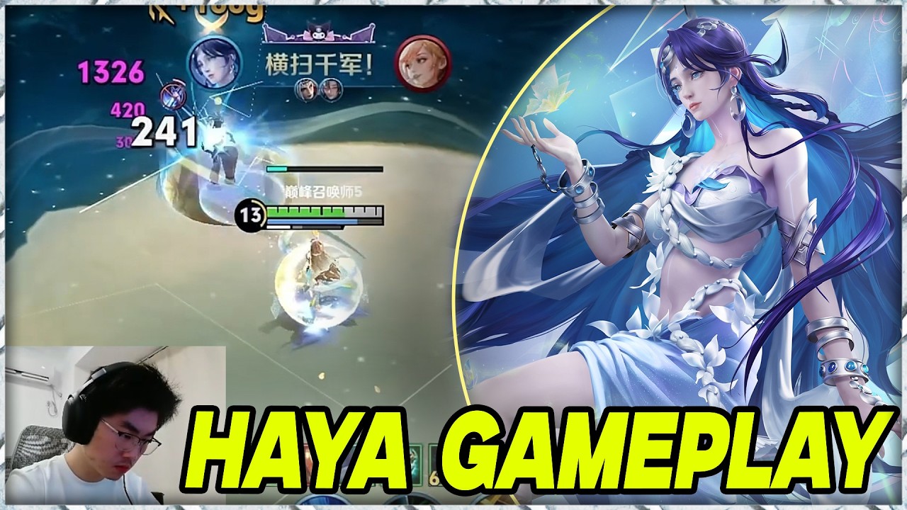 HAYA IS THE SOLO QUEUE KING! 🤯 THE MOST BROKEN 1V1 MAGE IN 2026 (ENGSUB/HOK)