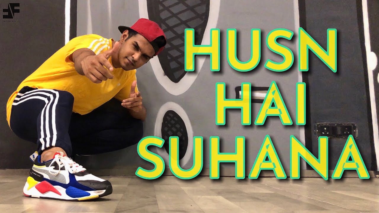 Husn Hai Suhana | Popping Mix Choreography | Faizan Mallik | Dance