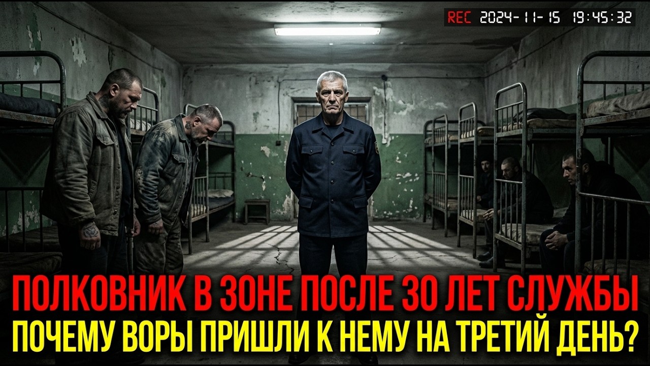 ПОЛКОВНИК ПОПАЛ ЗА РЕШЁТКУ ПОСЛЕ 30 ЛЕТ СЛУЖБЫ. ПОЧЕМУ ВОРЫ САМИ ПРИШЛИ К НЕМУ НА ПОКЛОН