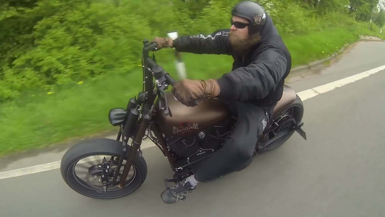 Customized Harley-Davidson Softail Slim by Thunderbike