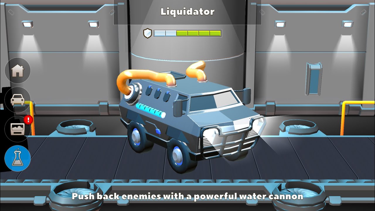 New Fused car - Liquidator - Gameplay | Crash of Car
