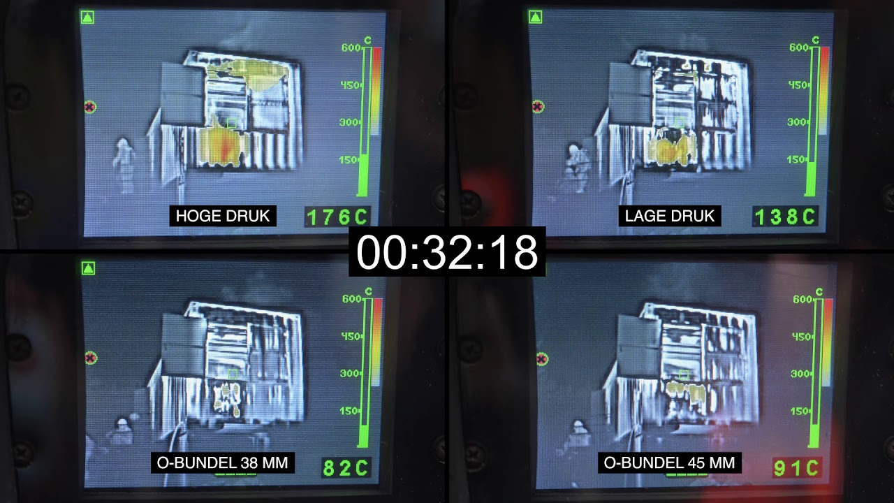 VNOG Transitional attack met 4 stralen in 1 beeld gefilmd met warmtebeeldcamera's - 10