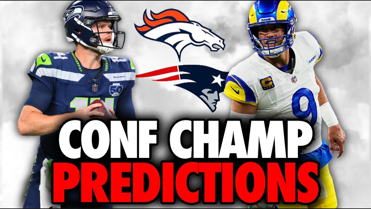 NFL Conference Championship Predictions for EVERY GAME!! | NFL Playoff Preview