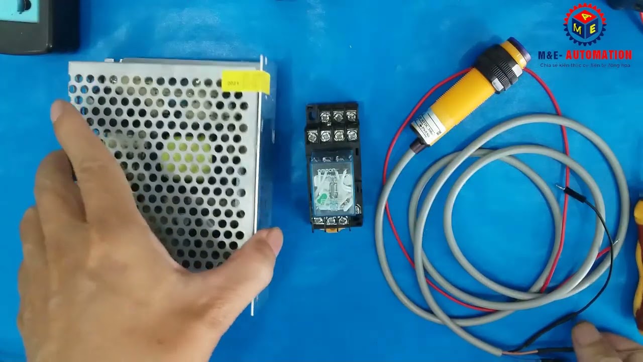 Cách Đấu Nối Rơ le Kiếng Với Cảm Biến Tiệm Cận PNP Và NPN