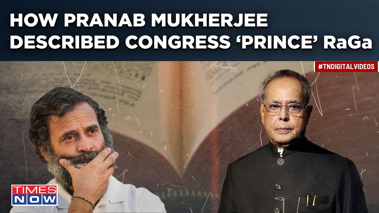 Pranab Mukherjee Thought Rahul Gandhi Lacked Political Maturity? Book By Ex-Prez’s Daughter Reveals…