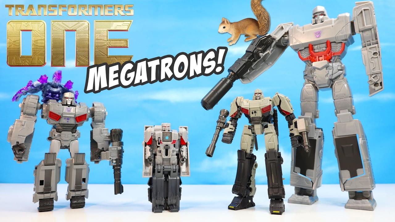 Transformers ONE Toys Megatron D-16 Studio Series Figure & Mega Changers Collection Review