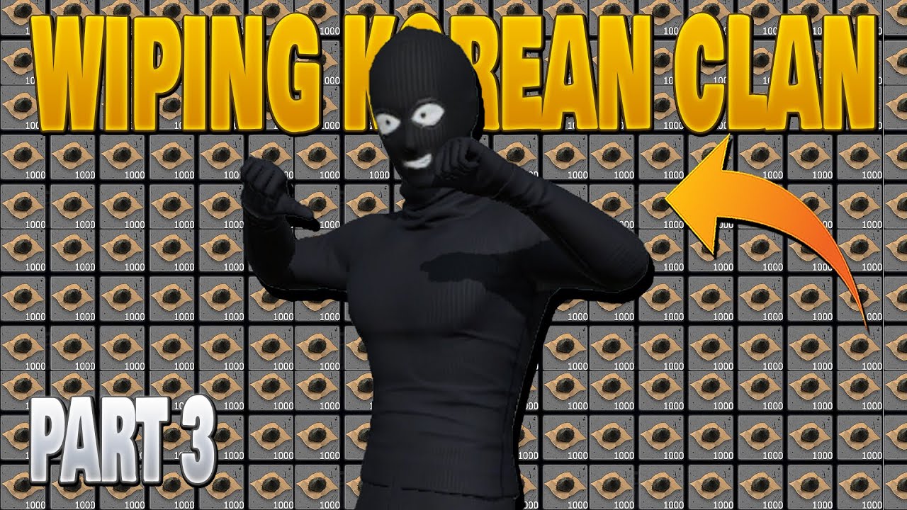 WIPING THE KOREAN CLAN AND THE SERVER ON DAY 2 AND JUMP NEW SERVER LAST ISLAND OF SURVIVAL