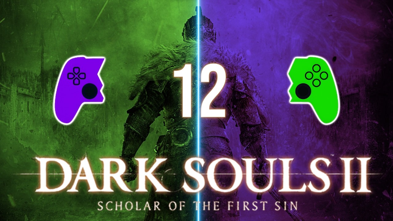 Dark Souls 2 RETO: 2 jugadores - 1 mando | Mago Merodeador / Amada Freja del Duque | Día 11