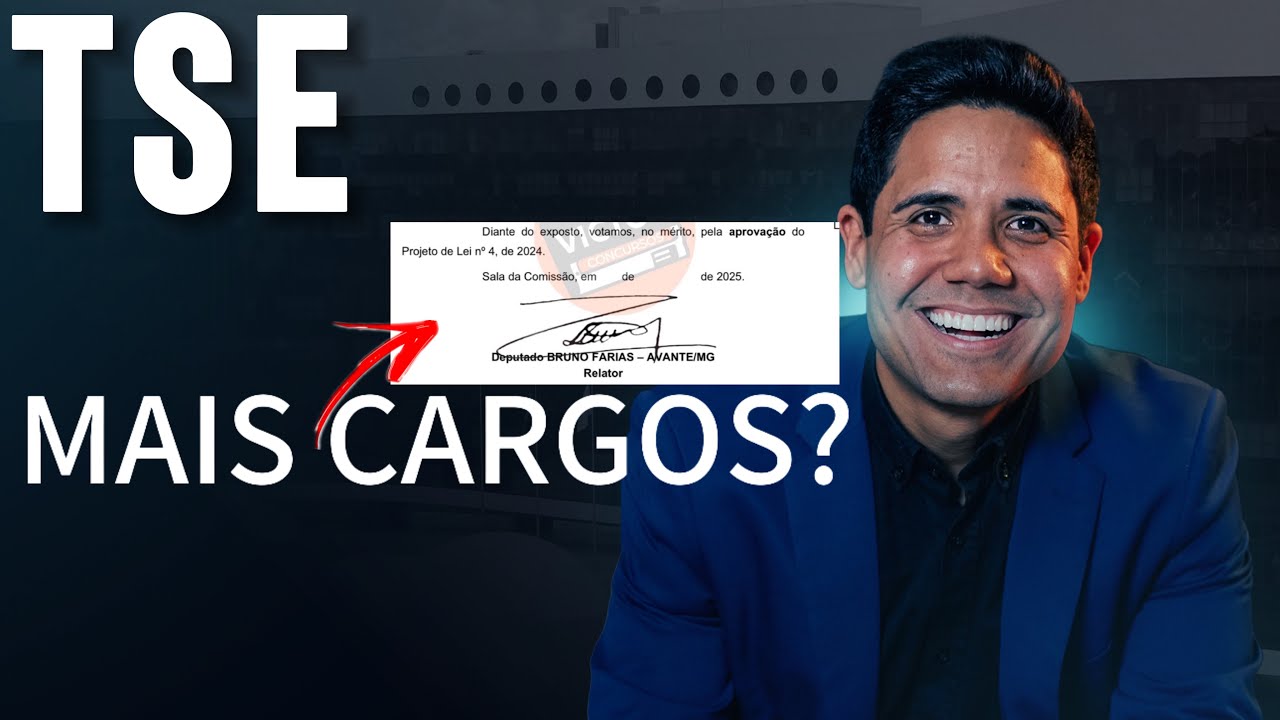 Concurso TSE: documento demonstra maior possibilidade de mais cargo, banca CEBRASPE