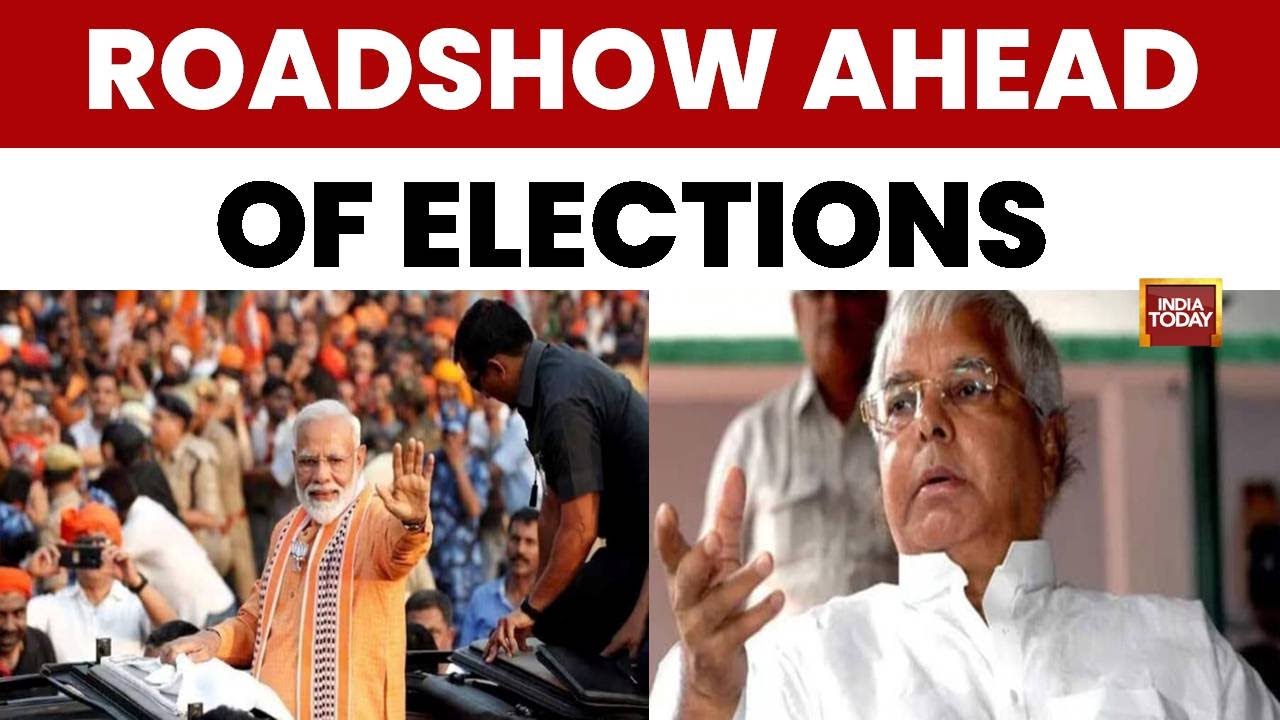 Bihar Boils: Modi's Patna Roadshow Amid Murder, 'Jangal Raj' Accusations | India Today News