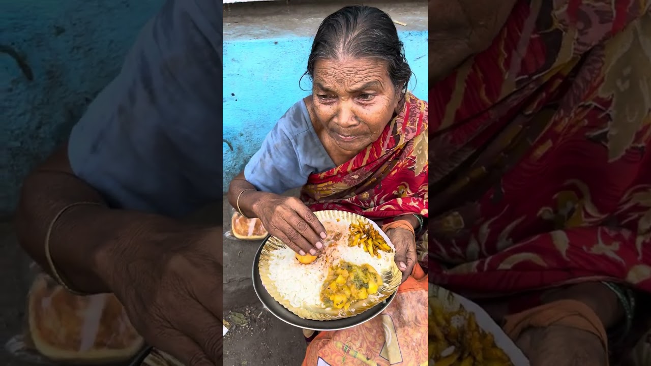 Bahut din chawal na khaya lachar maa ne🥹