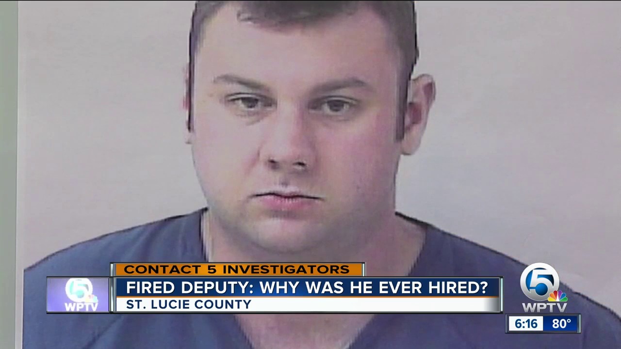 Fired deputy: Why was he ever hired?