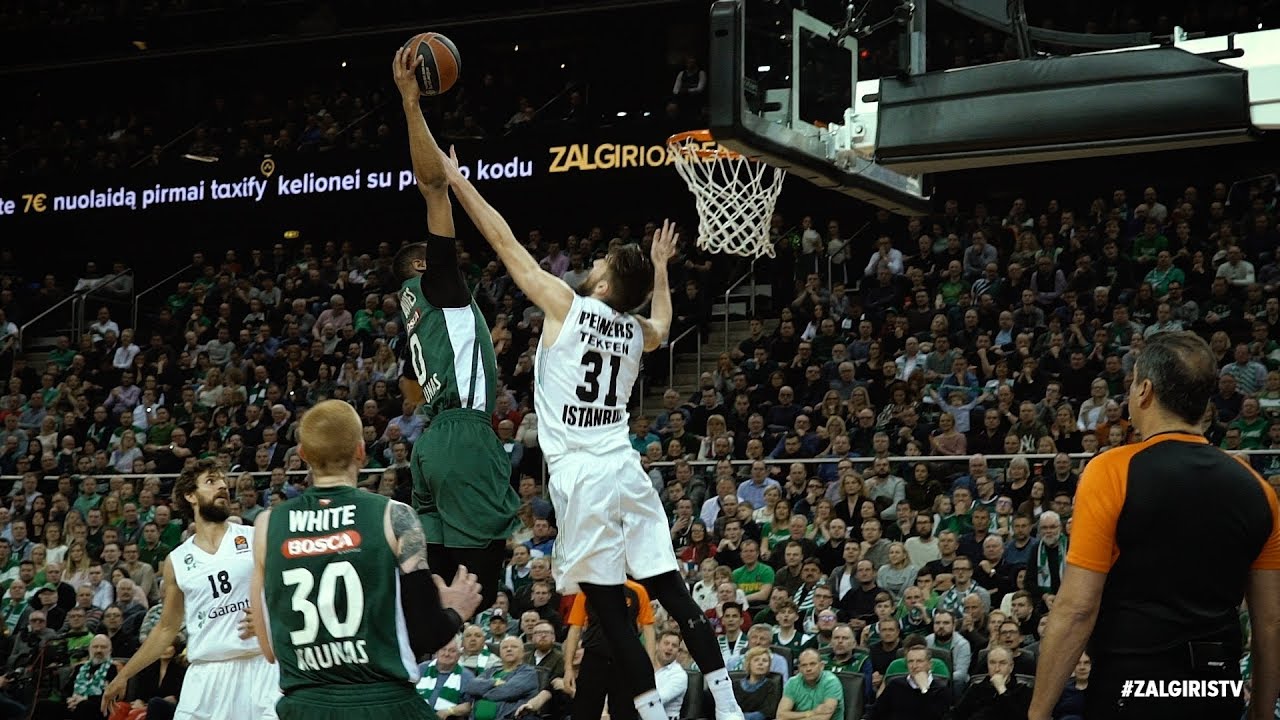 #SlowMotion: Zalgiris slams it home vs Darussafaka