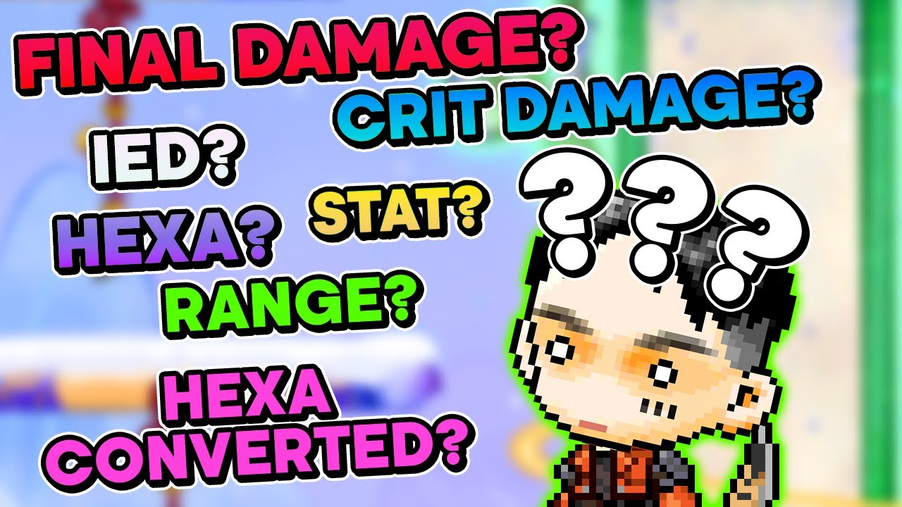 Откуда в MapleStory берутся повреждения? - Объяснение повреждений в MapleStory