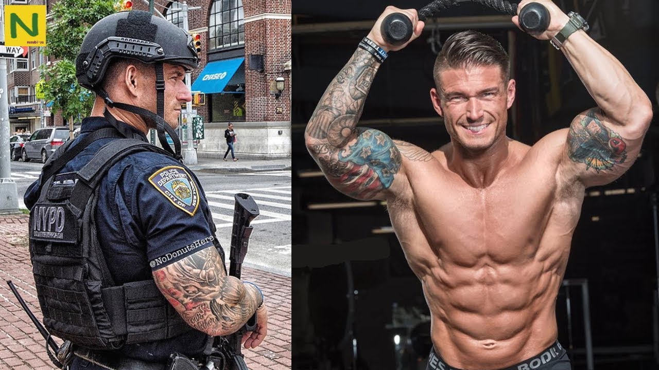 ニューヨークの警察官の筋肉が超カッコいい…!!【筋トレ】