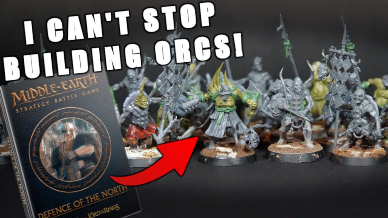 Custom Orcs for FELL BEINGS OF MIRKWOOD LEGENDARY LEGION from DEFENSE OF THE NORTH