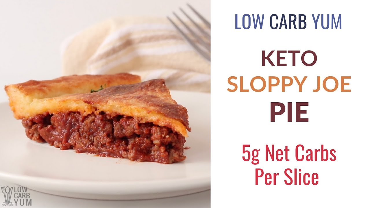 Low Carb Sloppy Joe Pie