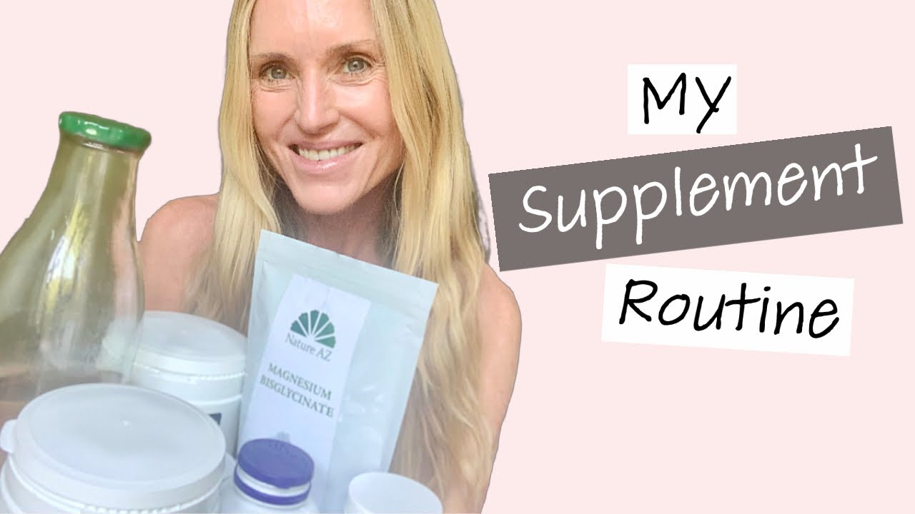 My Supplement Routine: Longevity/Anti-Aging, Skin & Hair, Health, Sleep.....