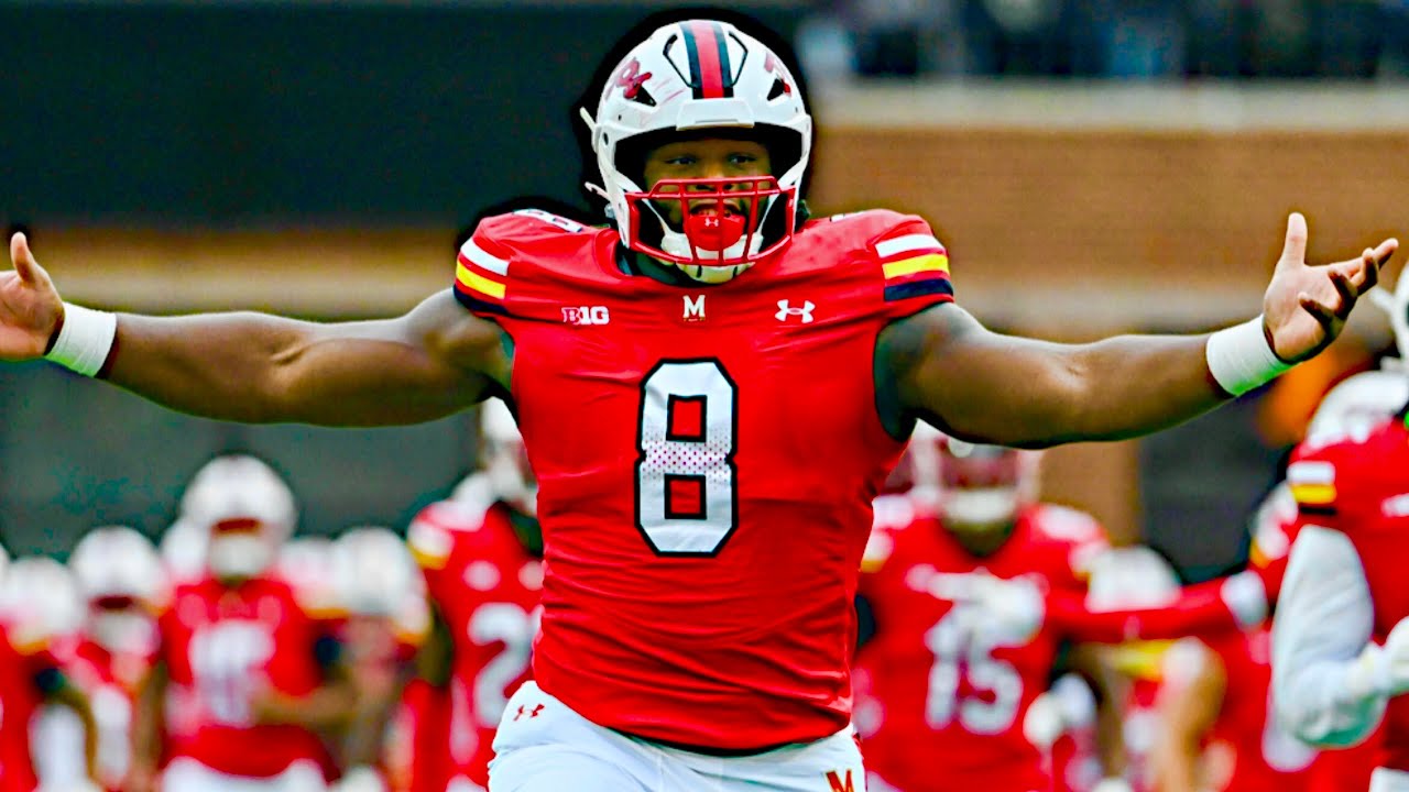 Jordan Phillips College Football Highlights💥| Maryland Defensive Tackle | NFL Draft Film