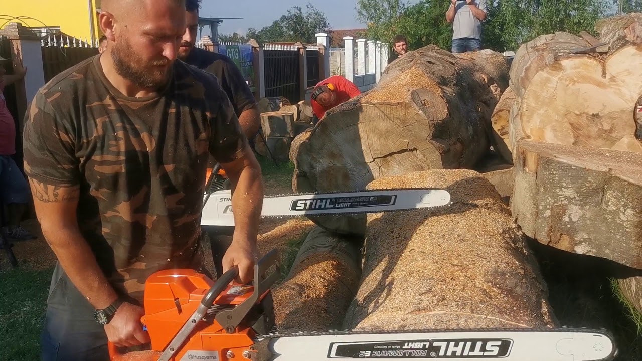 The duel of the titans husqvarna 395xp vs stihl ms661 C-M
