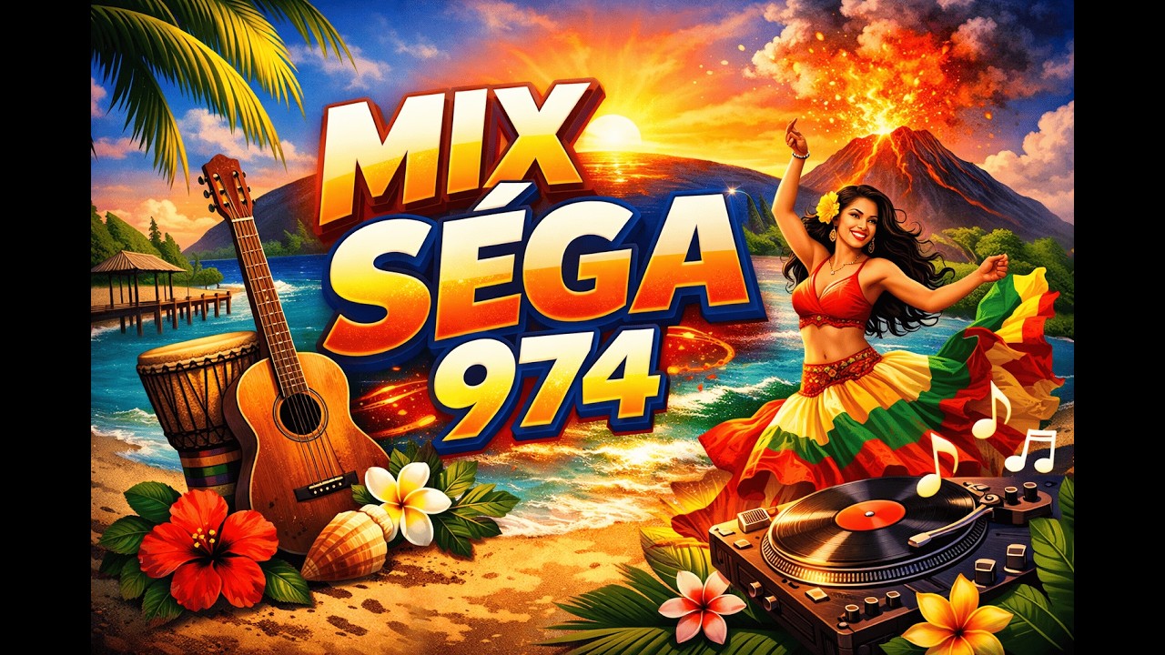 Mix Séga 974 Non Stop 🎶💃 Spécial Île de La Réunion
