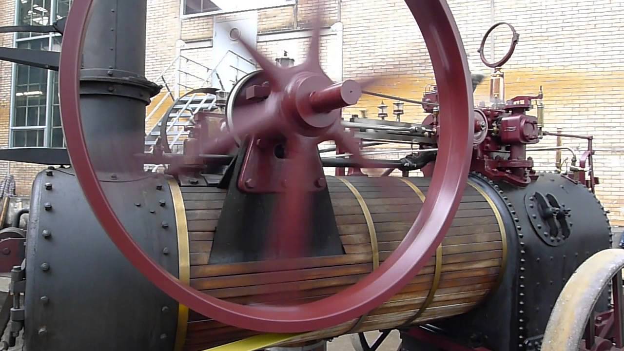 Steinbrecher mit Dampfantrieb