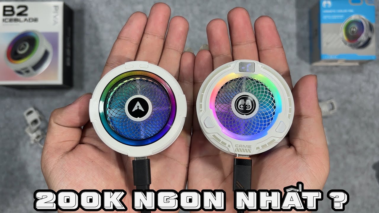 So sánh  Piva B2 và FS18 Pro AI - Tản nhiệt sò lạnh ngon nhất tầm giá 200K ?