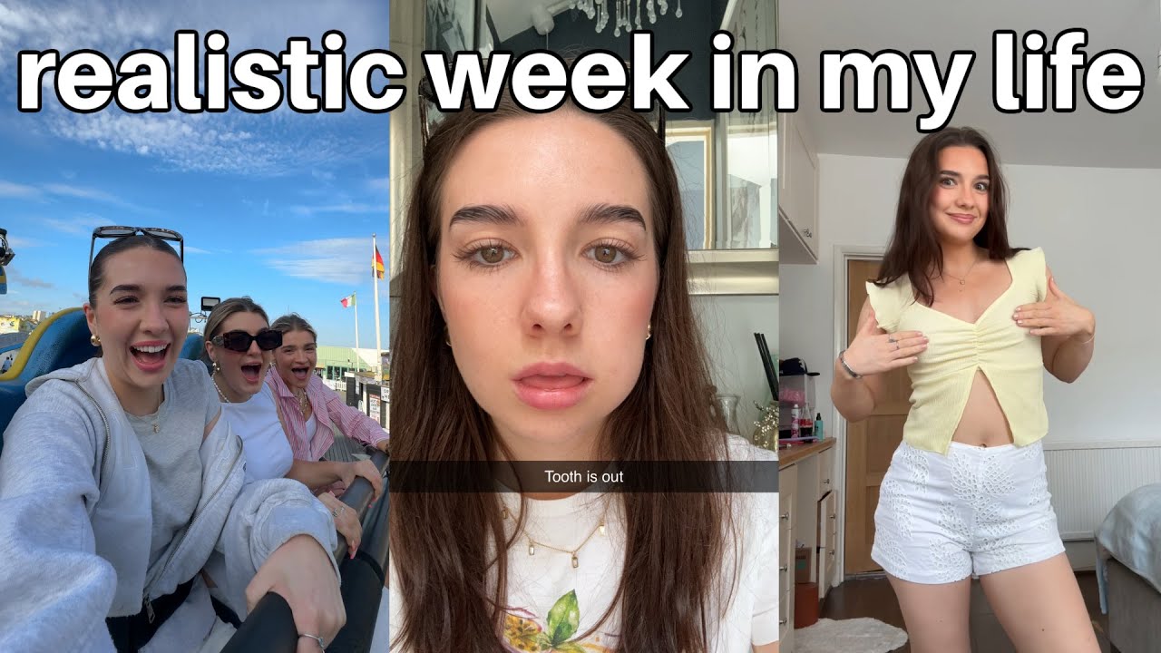 Realistic week in my life! wisdom tooth surgery, try on hauls and Brighton day out!