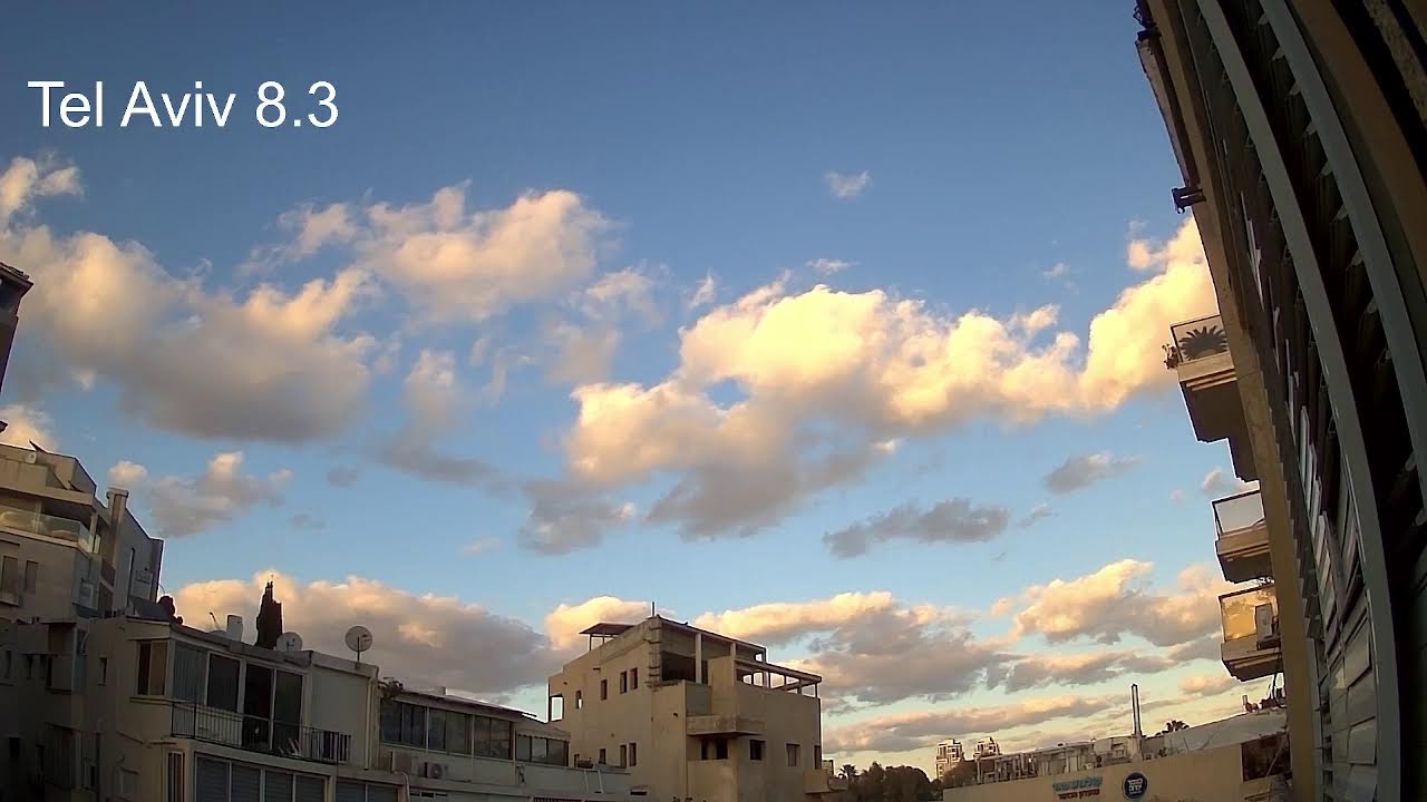 Live Skyline in Tel Aviv