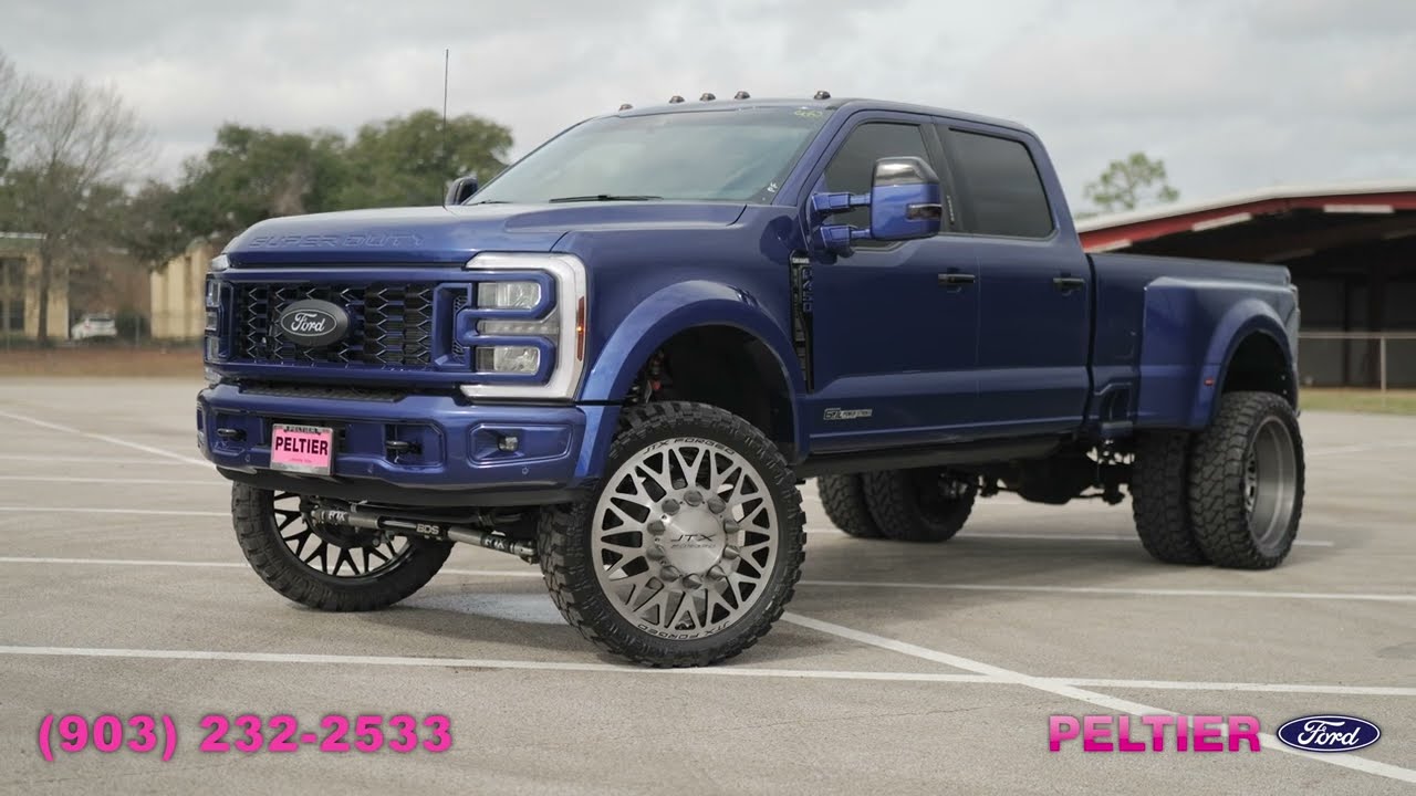 Custom Ford F450 King Ranch at Peltier Ford in Longview!