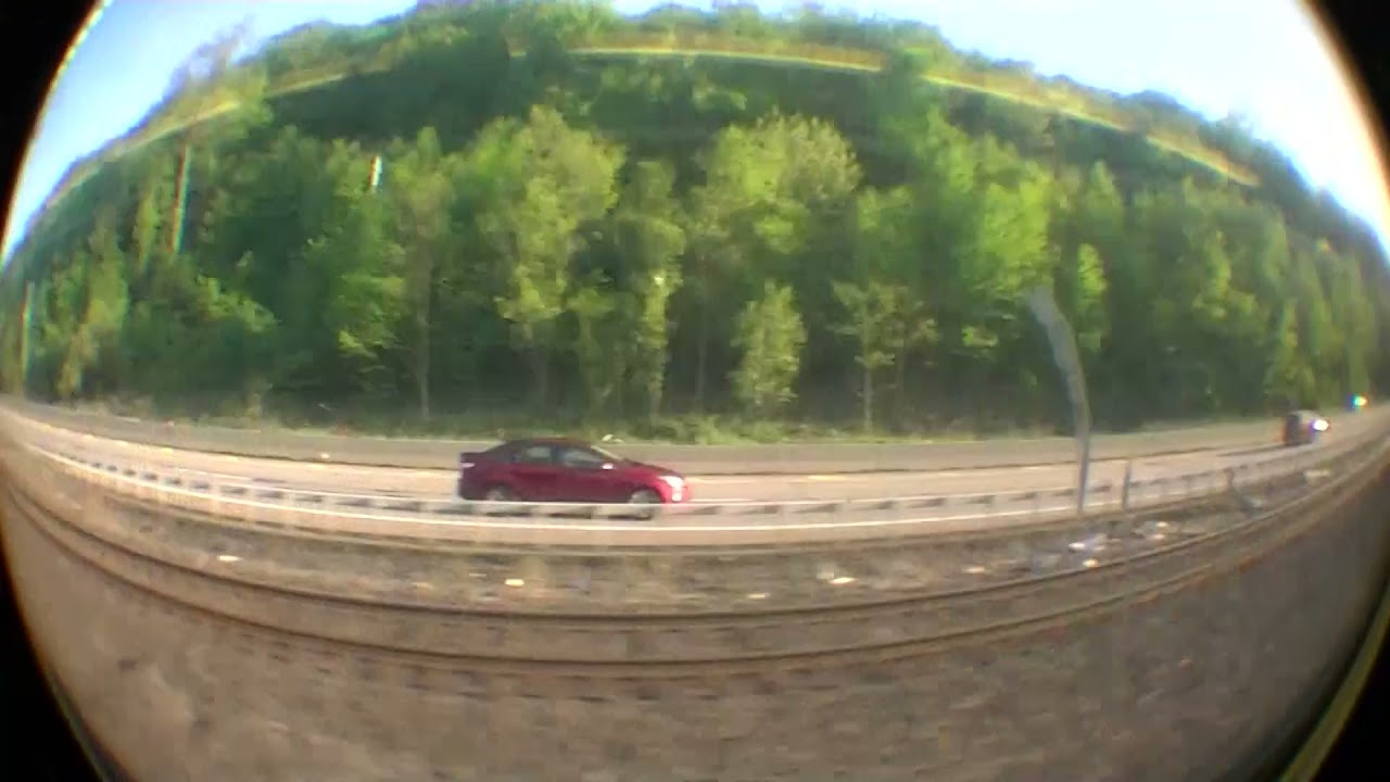 Train Commute Time-lapse (NYC to Port Jervis, NJ Transit)