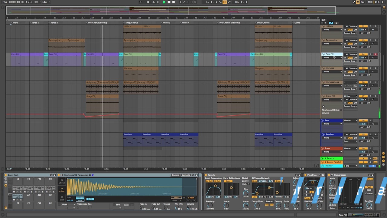 Tropical Pop Ableton Template 
