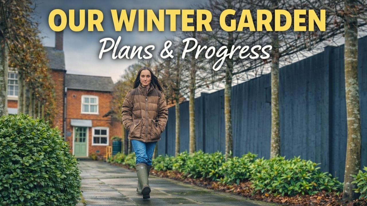 Winter Garden Tour | Our Winter Garden, Future Plans & How It Continues to Evolve