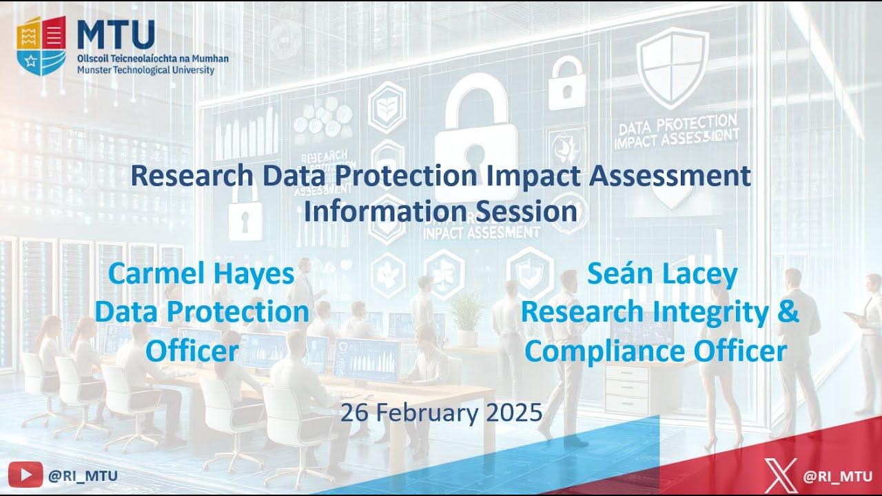 Research Data Protection Impact Assessment Information Session