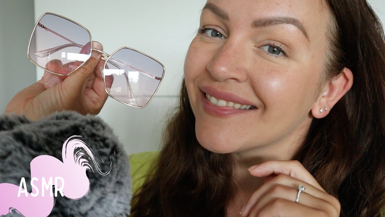 ASMR SUOMI - kesäisten ostosten esittely (with fluffy mic and tapping)