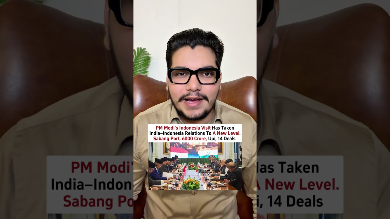 PM Modi's Indonesia visit has taken India&ndash;Indonesia relations to a new level. Sabang port,
