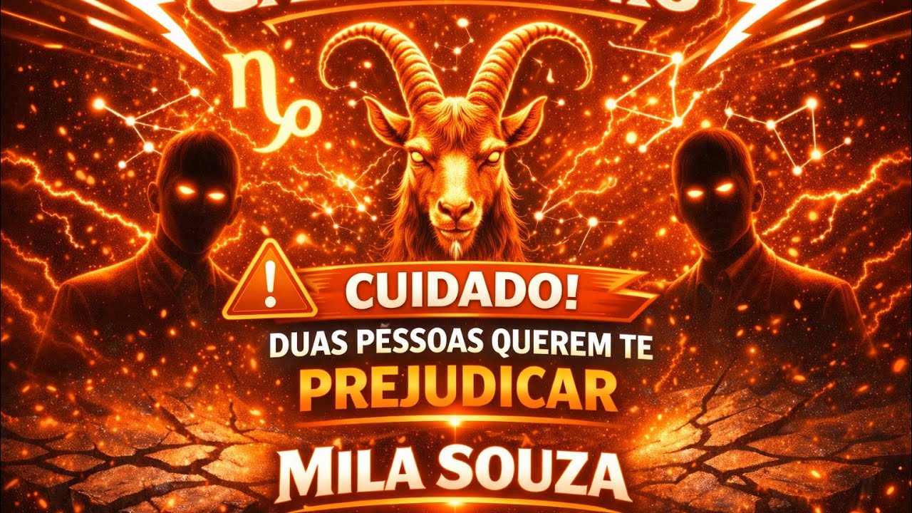 CAPRICÓRNIO ♑️ 20/01/2026 - ALGUÉM VAI TE BLOQUEAR...