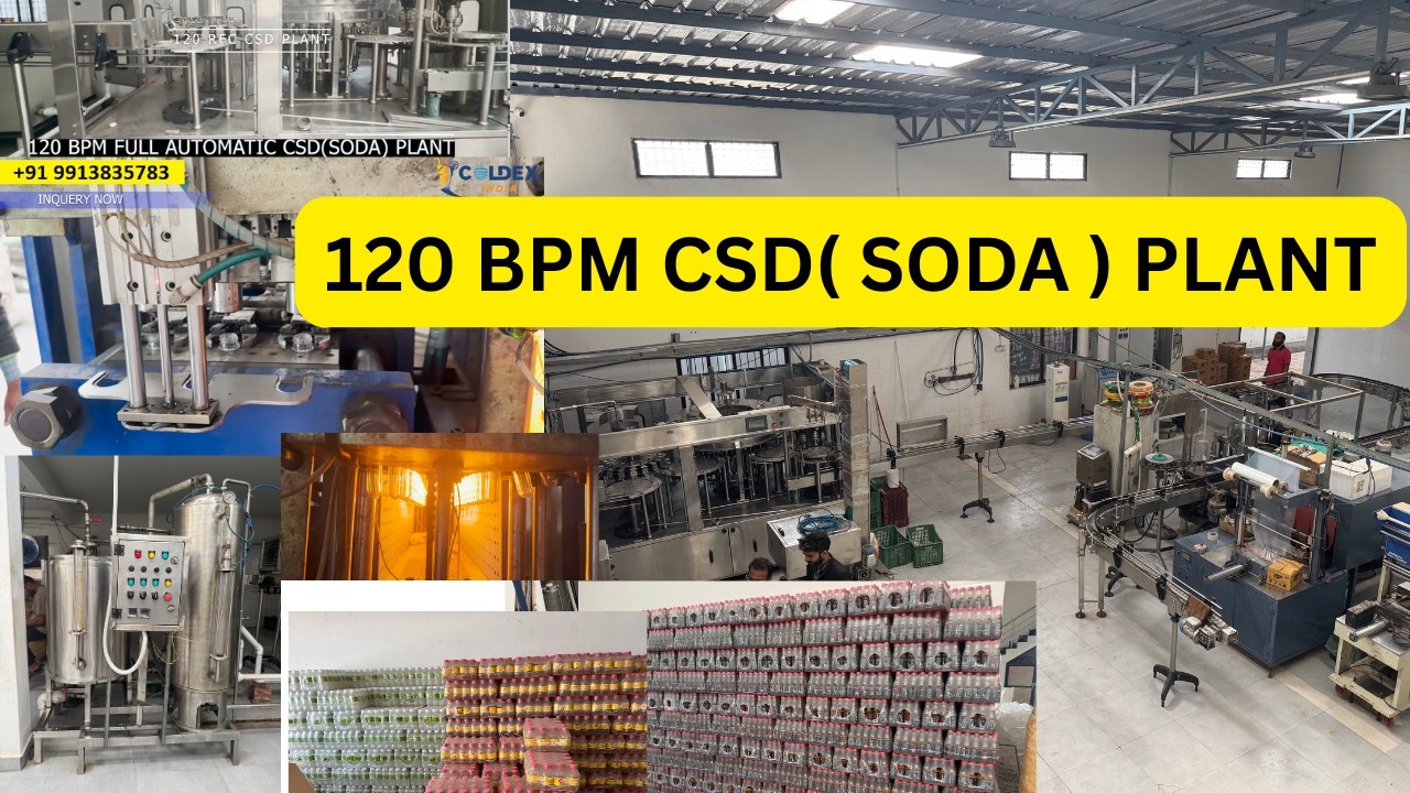 120 BPM CARBONATED SOFT DRINK FULL AUTOAMTIC MACHINE | #filling #smallindustries