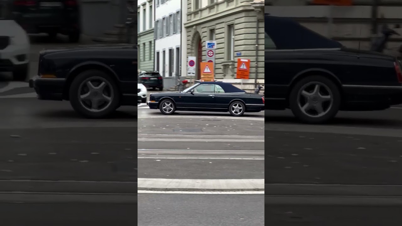 Bentley Azure: классическая элегантность, путешествующая по улицам города