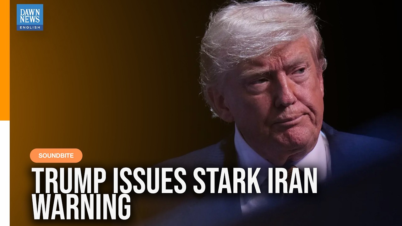 US Could Destroy Bridges and Power Plants in One Day: Trump Warns Iran | Dawn News English