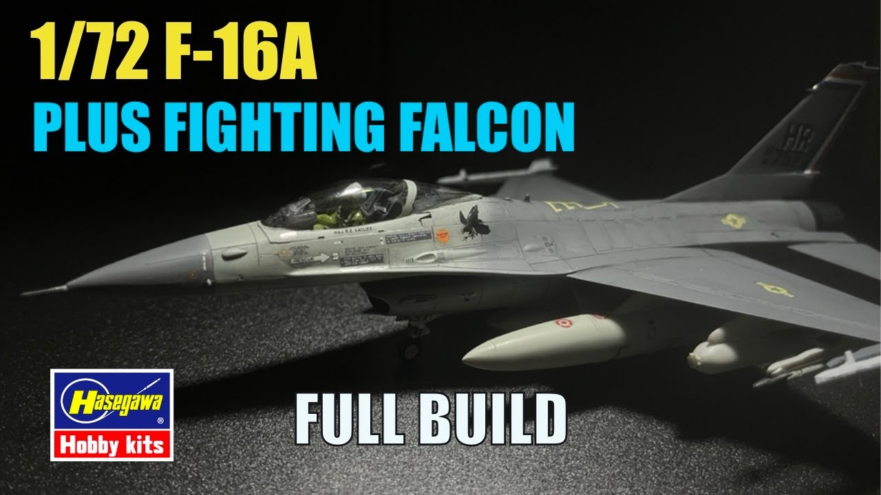 1/72 F-16A PLUS FIGHTING FALCON/HASEGAWA/SCALEMODEL/ASMR/하세가와스케일모형