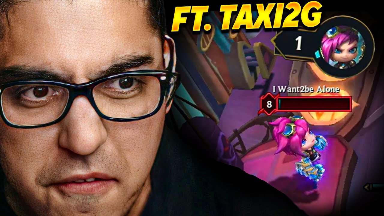 THE CLOSEST TFT GAME EVER FT. TAXI2G | Trick2G