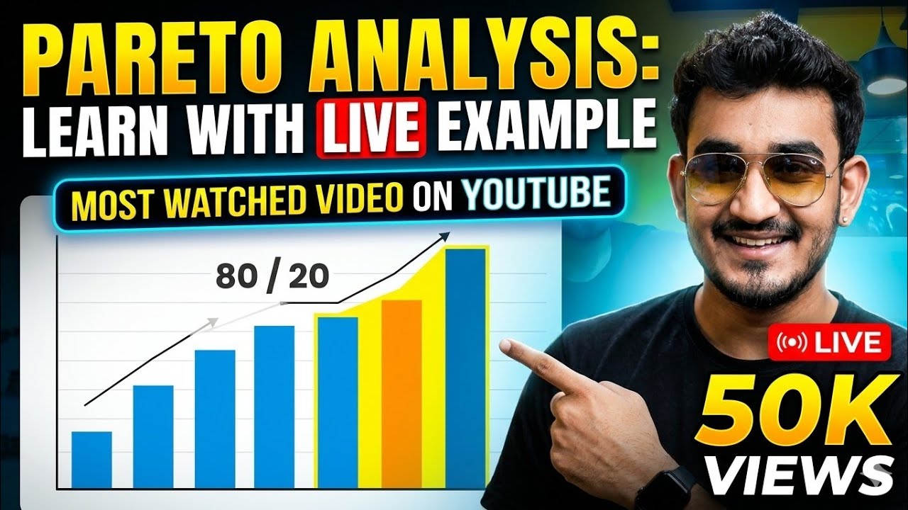 pareto analysis - how to create a pareto chart in ms excel (problem solving tool)