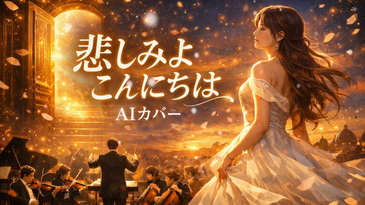 【AI cover】斉藤由貴  悲しみよこんにちは