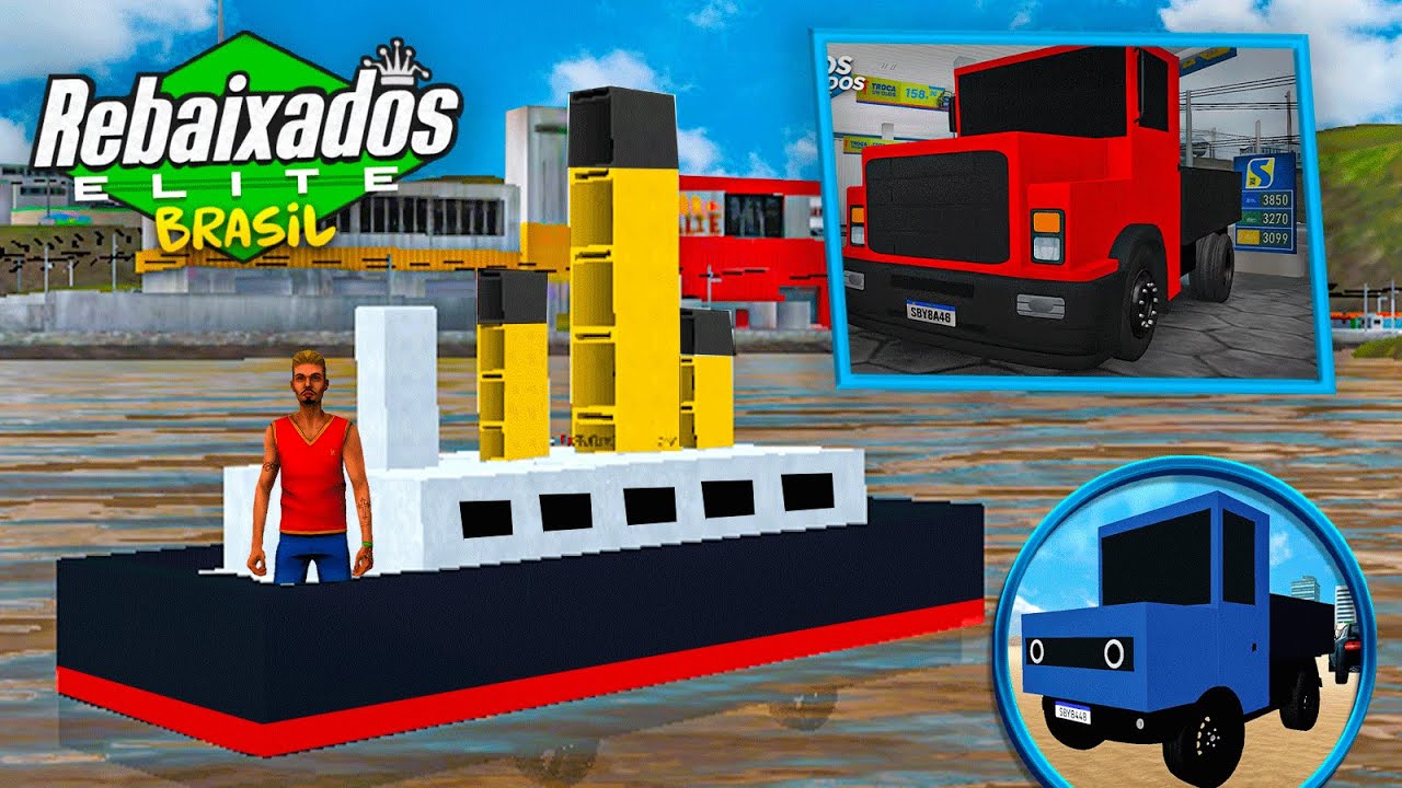 AGORA TEM BARCO no REBAIXADOS ELITE BRASIL 😱E CAMINH&Atilde;O!