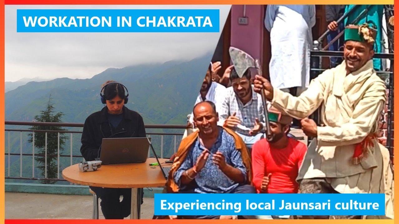 Chakrata, visit to a small village Dasson. Exploring Jaunsari culture. Workcation from Uttrakhand