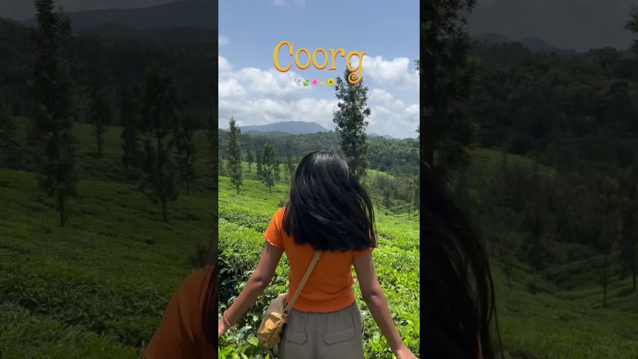 Coorg in August 🌿🌸🌼🌦️#coorg #karnataka #travelvlog #traveldiaries