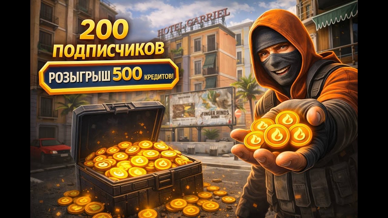 СТРИМ НА 200 ПОДПИСЧИКОВ! КОНКУРС НА КРЕДИТЫ!