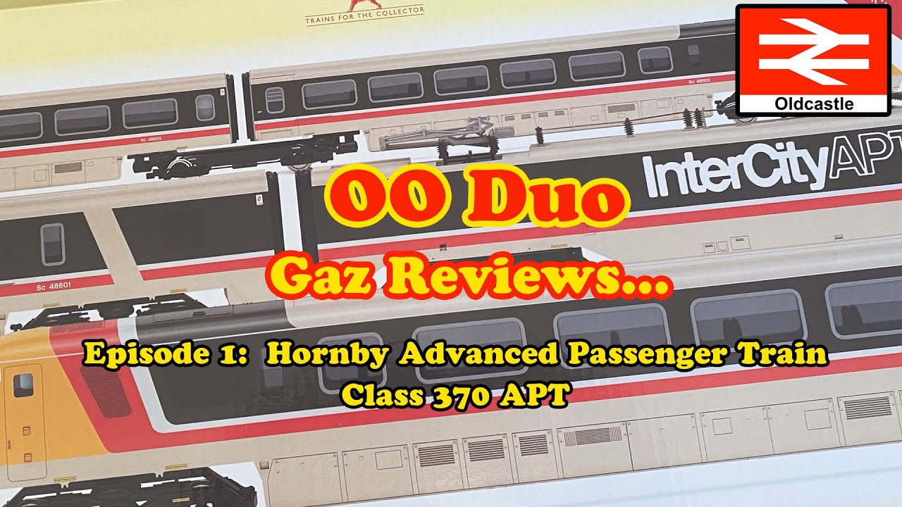 Gaz Reviews... Hornby Class 370 Advanced Passenger Train APT